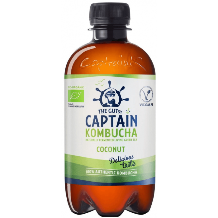 Captain Kombucha Coconut 12 x 400ml